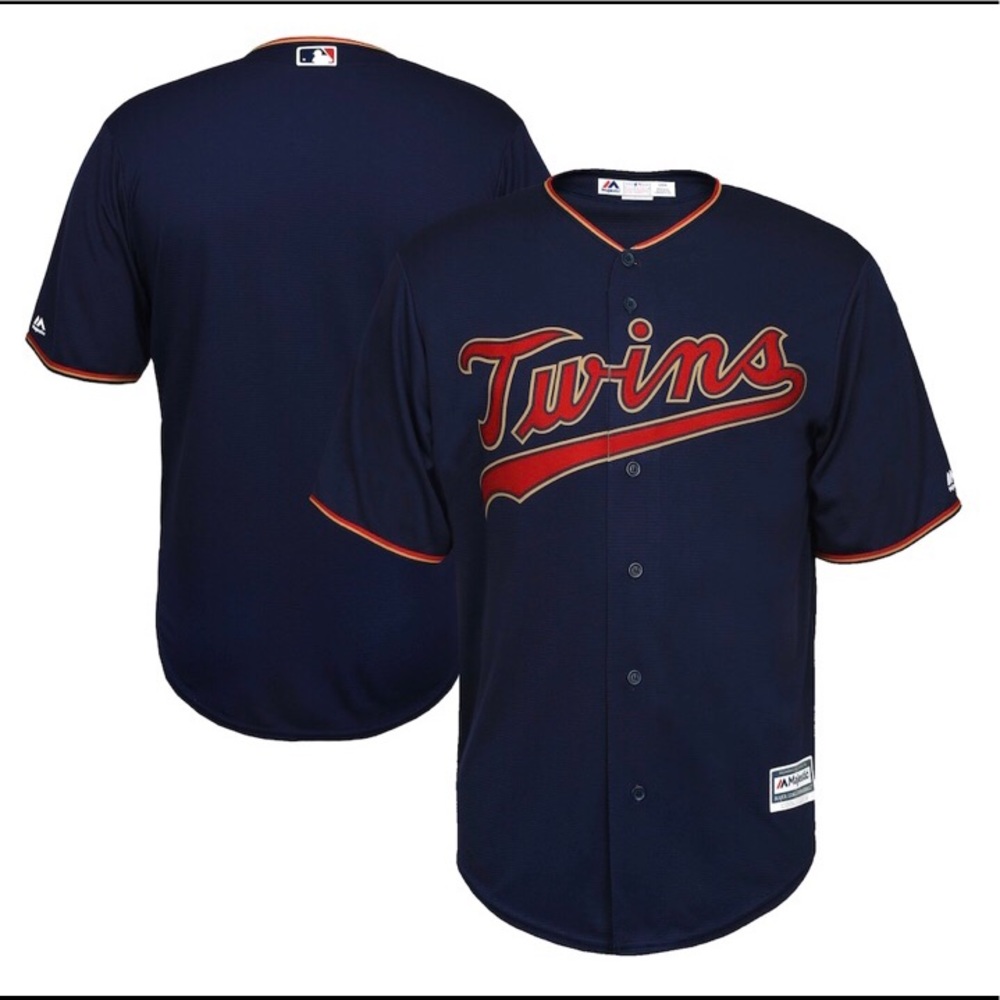 Men's Minnesota Twins Majestic Navy NWT